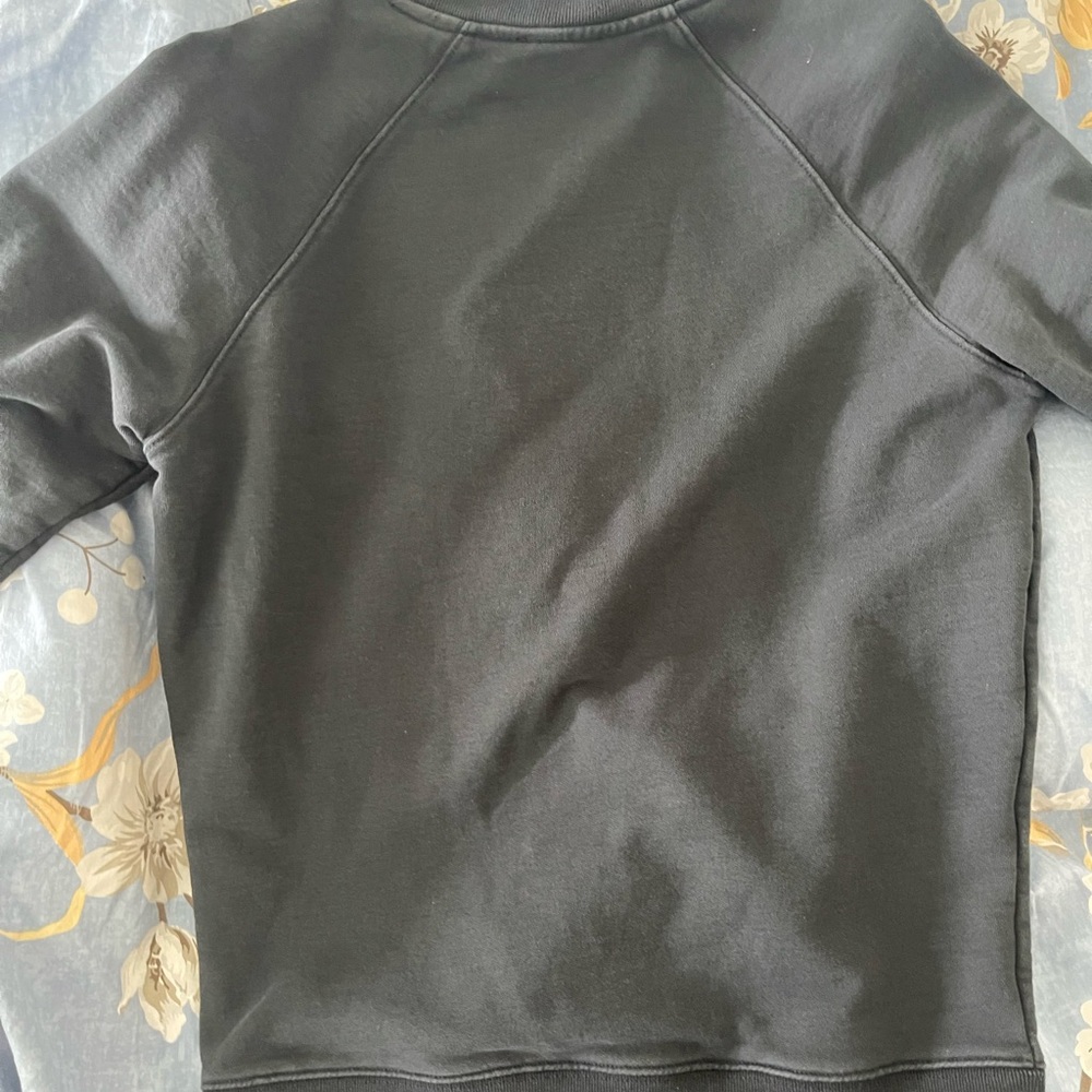 Navy Double Fox Head Patch Classic Sweatshirt - image 7